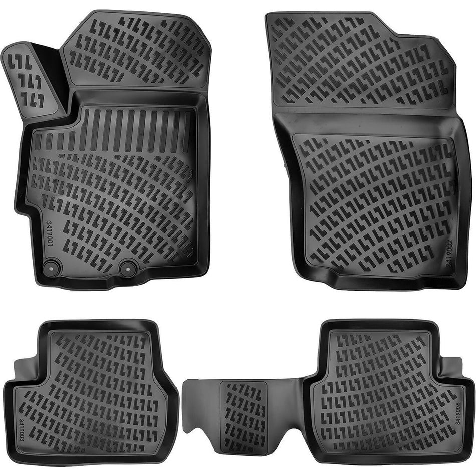 Mitsubishi Lancer 2008 Sonrası 3D Araca Özel Havuzlu Paspas Bmy