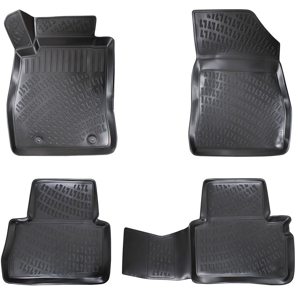 Nissan Juke 2010-2020 3D Araca Özel Havuzlu Paspas Bmy