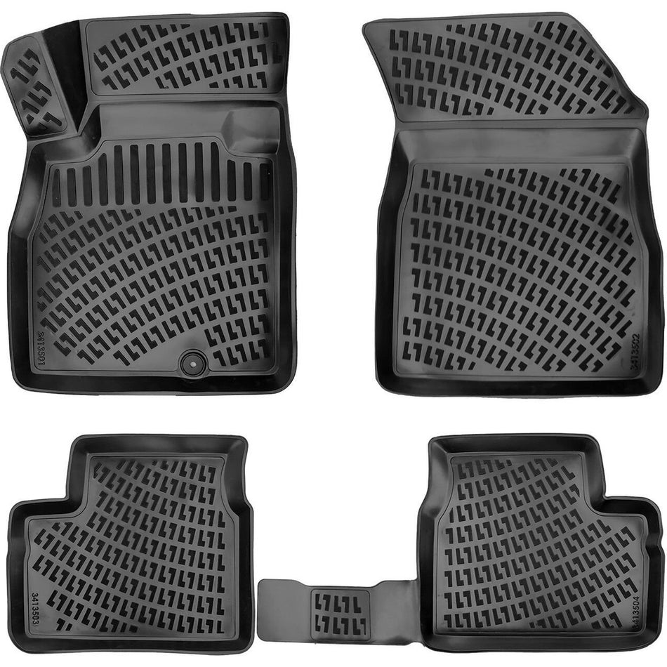 Nissan Micra 2010-2017 3D Araca Özel Havuzlu Paspas Bmy