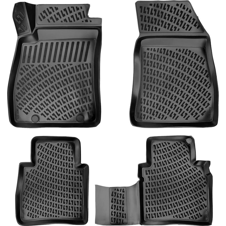 Nissan Pulsar 2014-2018 3D Araca Özel Havuzlu Paspas Bmy