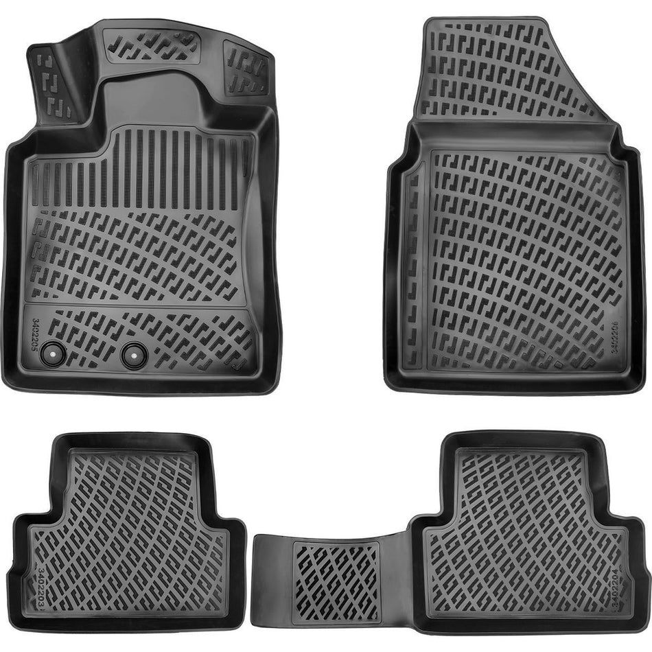 Nissan Qashqai 2006-2013 3D Araca Özel Havuzlu Paspas Bmy