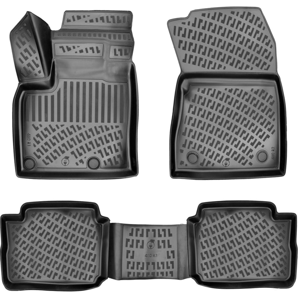 Nissan Qashqai 2022 Sonrası | E-Power 3D Araca Özel Havuzlu Paspas Bmy