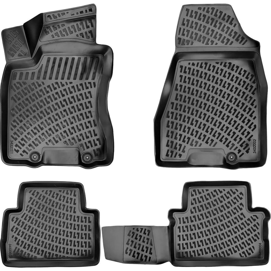 Nissan X-Trail 2007-2013 3D Araca Özel Havuzlu Paspas Bmy