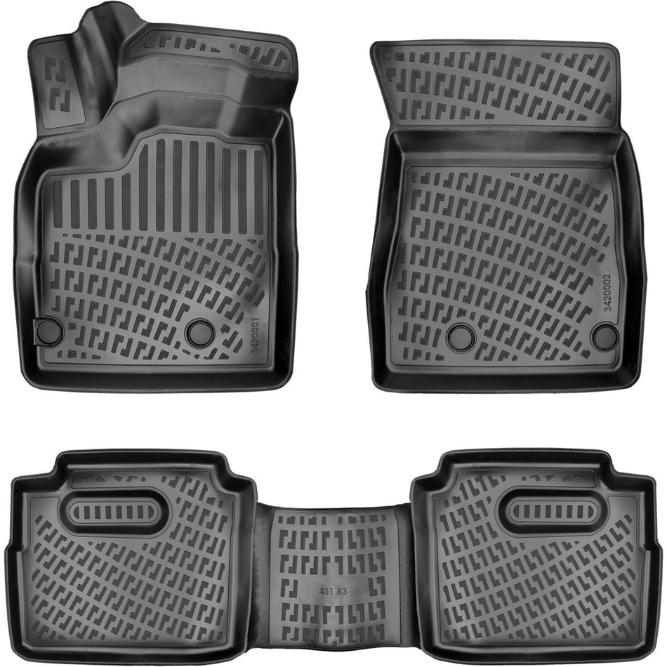 Nissan X-Trail 2022 Sonrası | Benzinli 3D Araca Özel Havuzlu Paspas Bmy