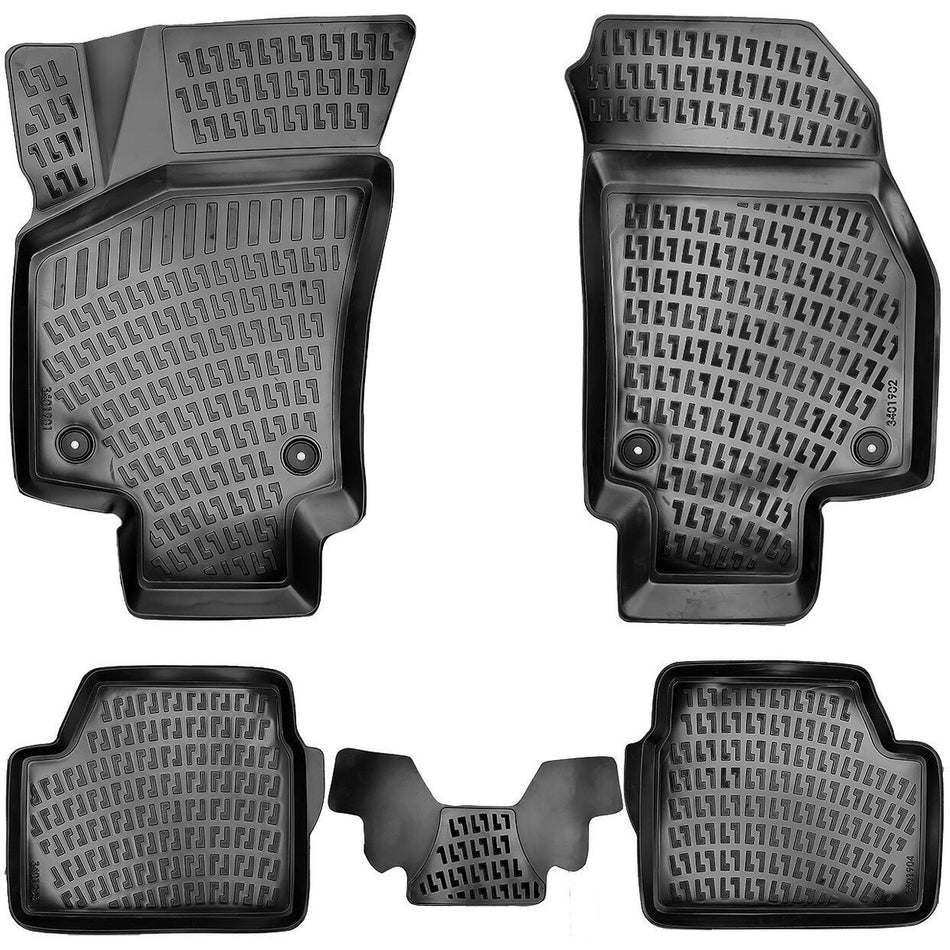 Opel Astra H 2004-2013 3D Araca Özel Havuzlu Paspas Bmy