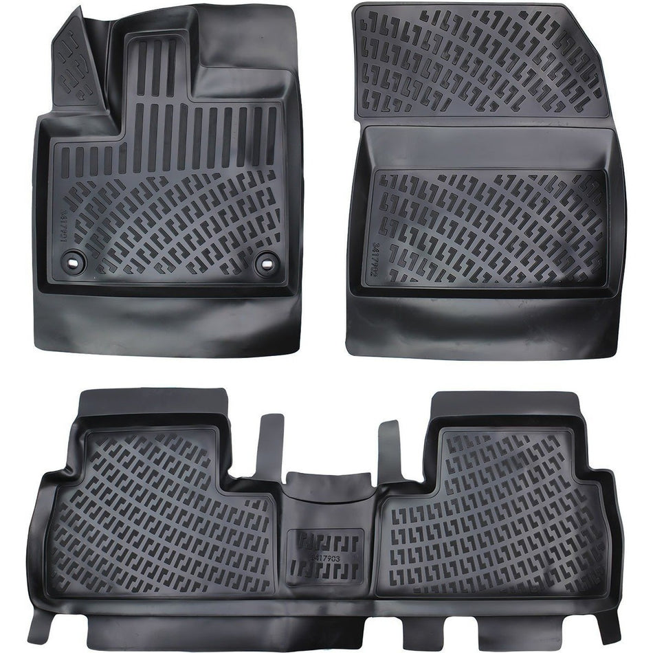 Opel Combo 2019 Sonrası | Life 3D Araca Özel Havuzlu Paspas Bmy