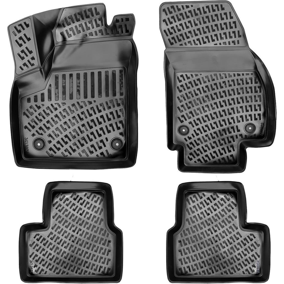 Opel Meriva B 2010-2017 3D Araca Özel Havuzlu Paspas Bmy