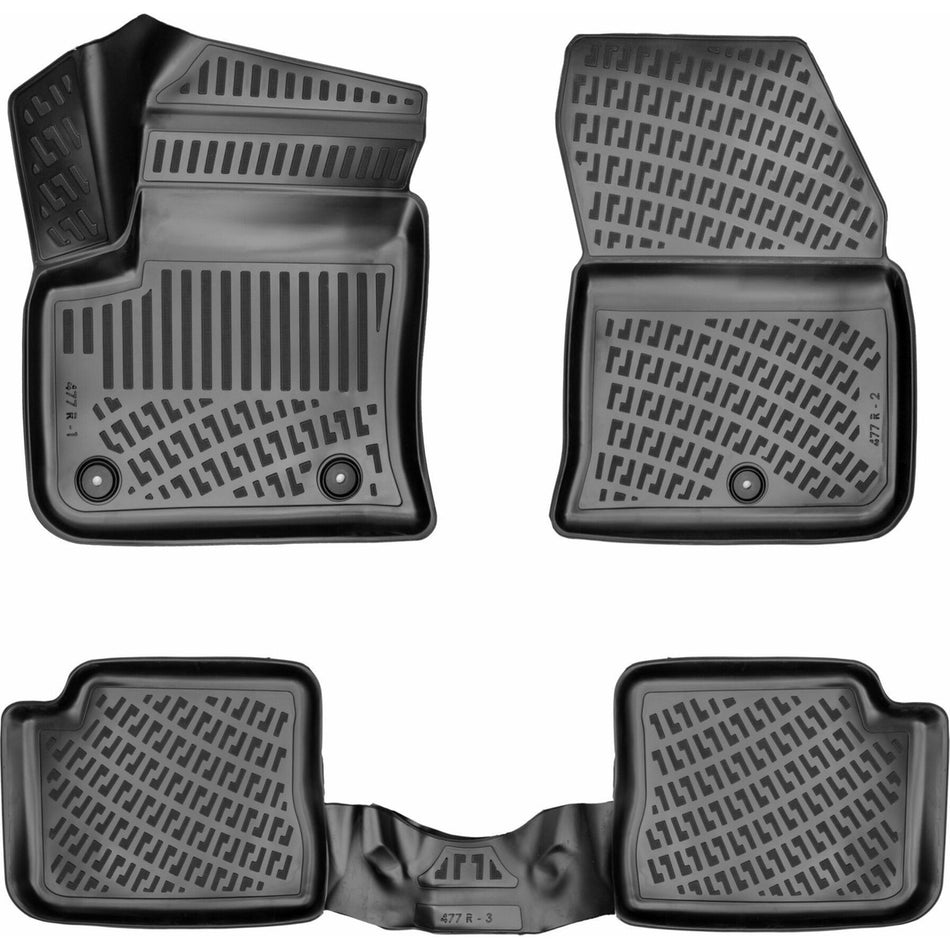 Opel Mokka 2021 Sonrası | Elektrikli 3D Araca Özel Havuzlu Paspas Bmy