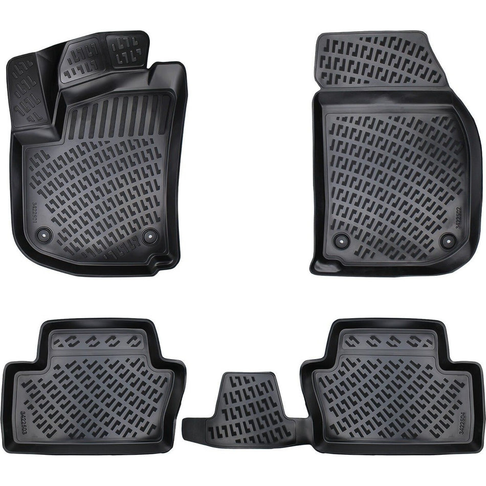 Opel Zafira B 2005-2014 3D Araca Özel Havuzlu Paspas Bmy