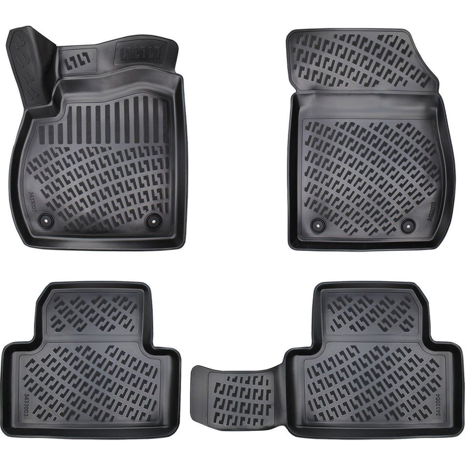 Opel Zafira C 2011-2019 3D Araca Özel Havuzlu Paspas Bmy