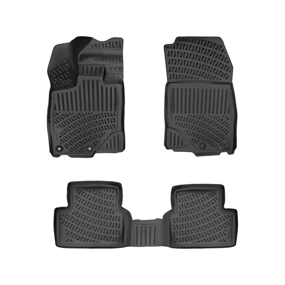 Peugeot 3008 Hybrid 2024 Sonrası 3D Araca Özel Havuzlu Paspas Bmy