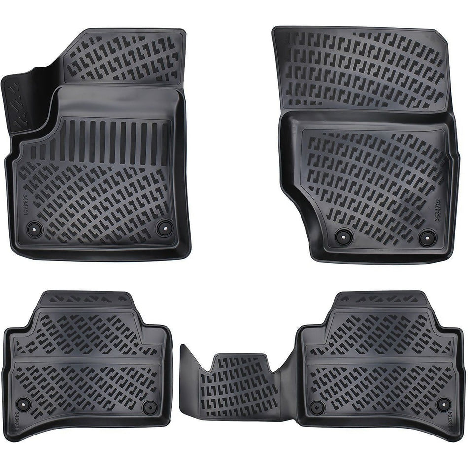 Porsche Cayenne 2002-2010 3D Araca Özel Havuzlu Paspas Bmy