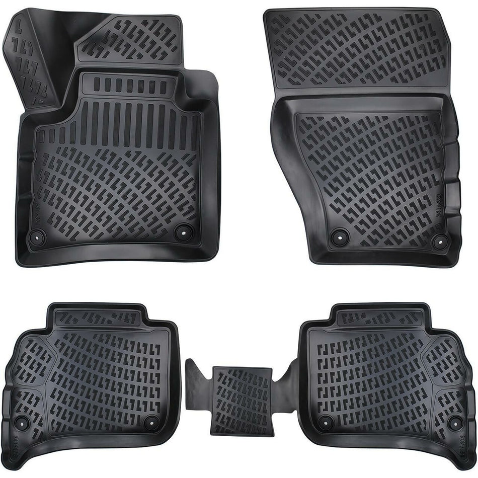 Porsche Cayenne 2018 Sonrası 3D Araca Özel Havuzlu Paspas Bmy