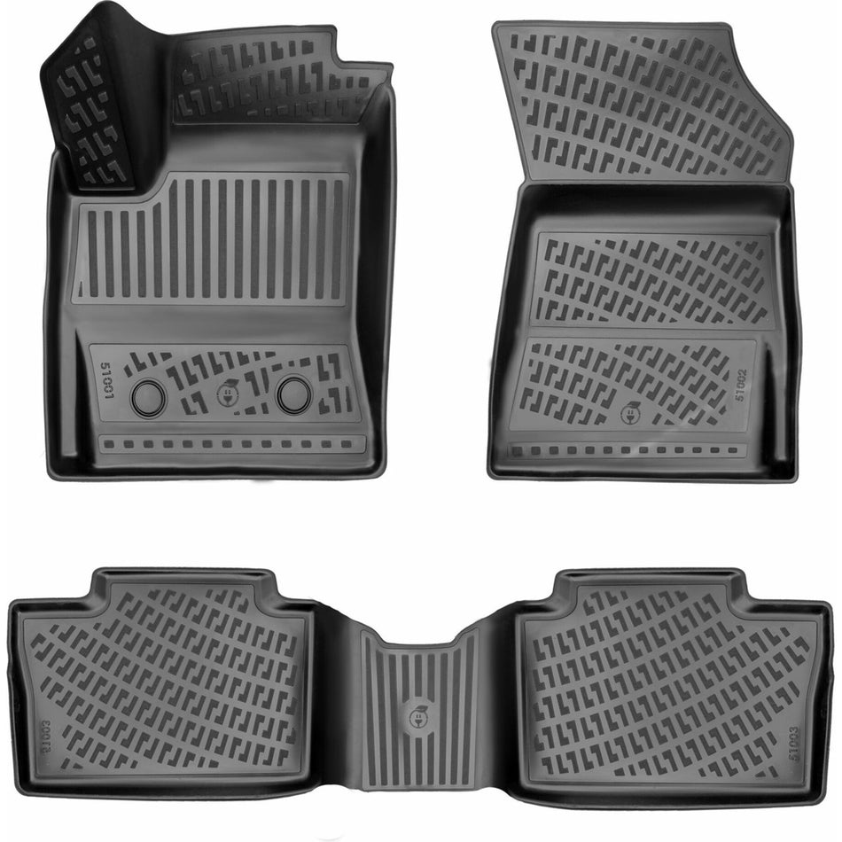 Renault Austral 2023 Sonrası | E-Tech Full Hybrit 3D Araca Özel Havuzlu Paspas Bmy