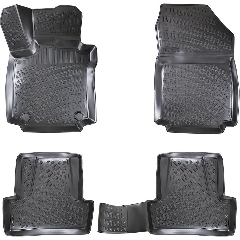 Renault Captur 2013-2019 3D Araca Özel Havuzlu Paspas Bmy