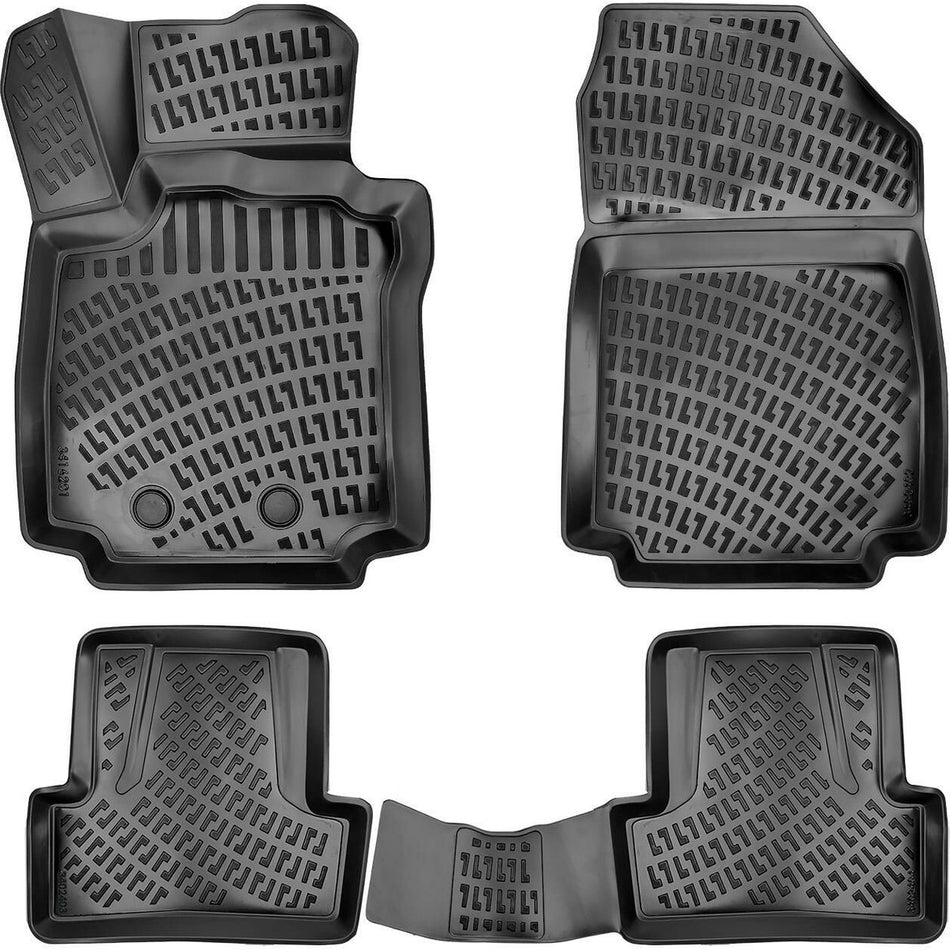 Renault Clio 3 2005-2012 3D Araca Özel Havuzlu Paspas Bmy