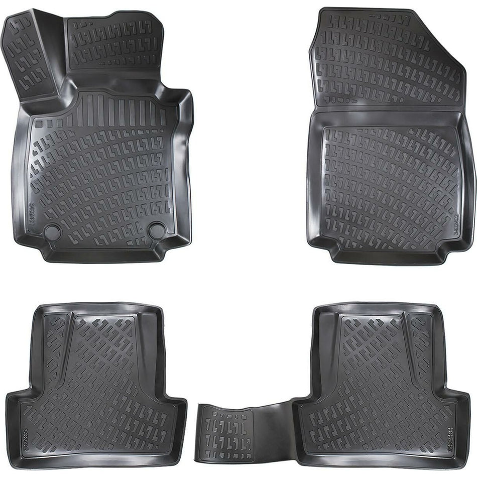 Renault Clio 4 2012-2019 3D Araca Özel Havuzlu Paspas Bmy