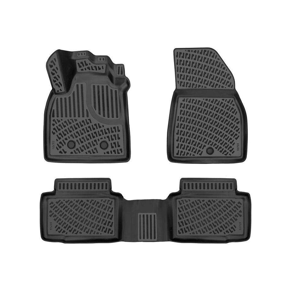 Renault Duster Eco G & E-Tech Full Hibrit 4x2 2024 Sonrası 3D Araca Özel Havuzlu Paspas Bmy