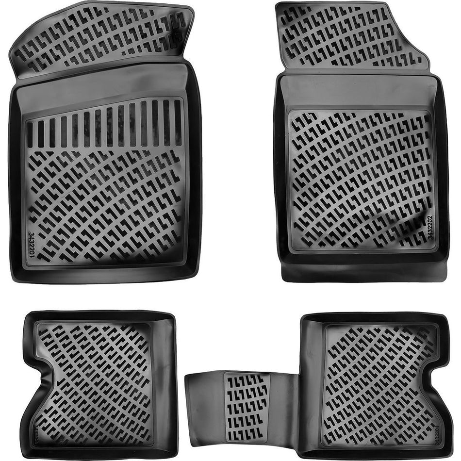 Renault Kangoo 1997-2007 3D Araca Özel Havuzlu Paspas Bmy