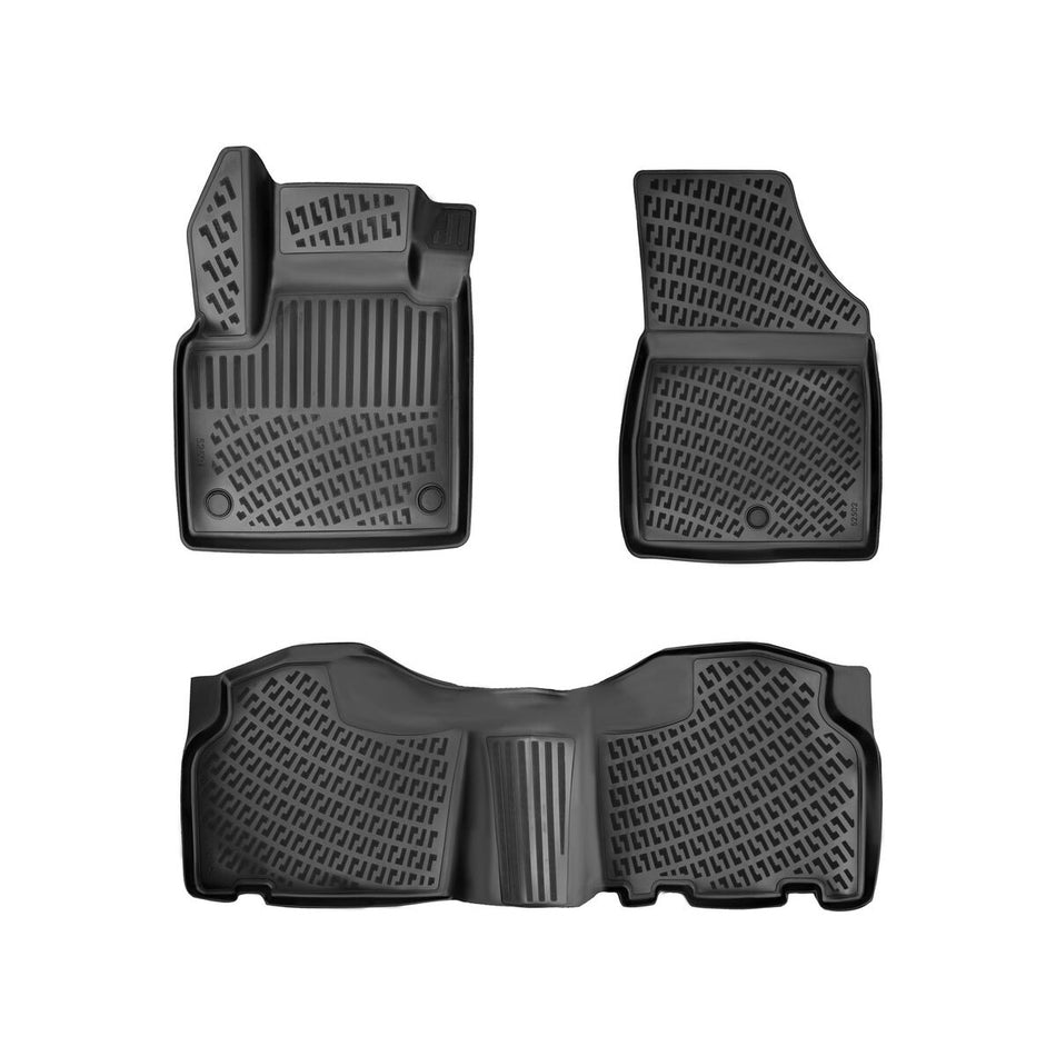 Renault Kangoo Combi 2021 Sonrası 3D Araca Özel Havuzlu Paspas Bmy