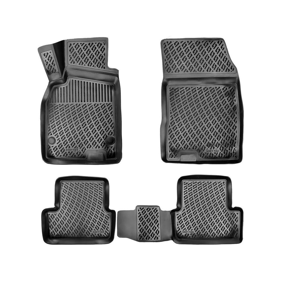 Renault Laguna 2 2001-2007 3D Araca Özel Havuzlu Paspas Bmy