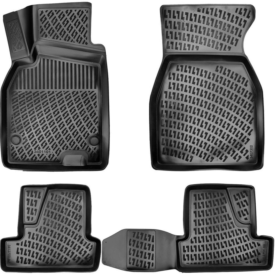 Renault Megane 2 2002-2009 | Hatchback 3D Araca Özel Havuzlu Paspas Bmy