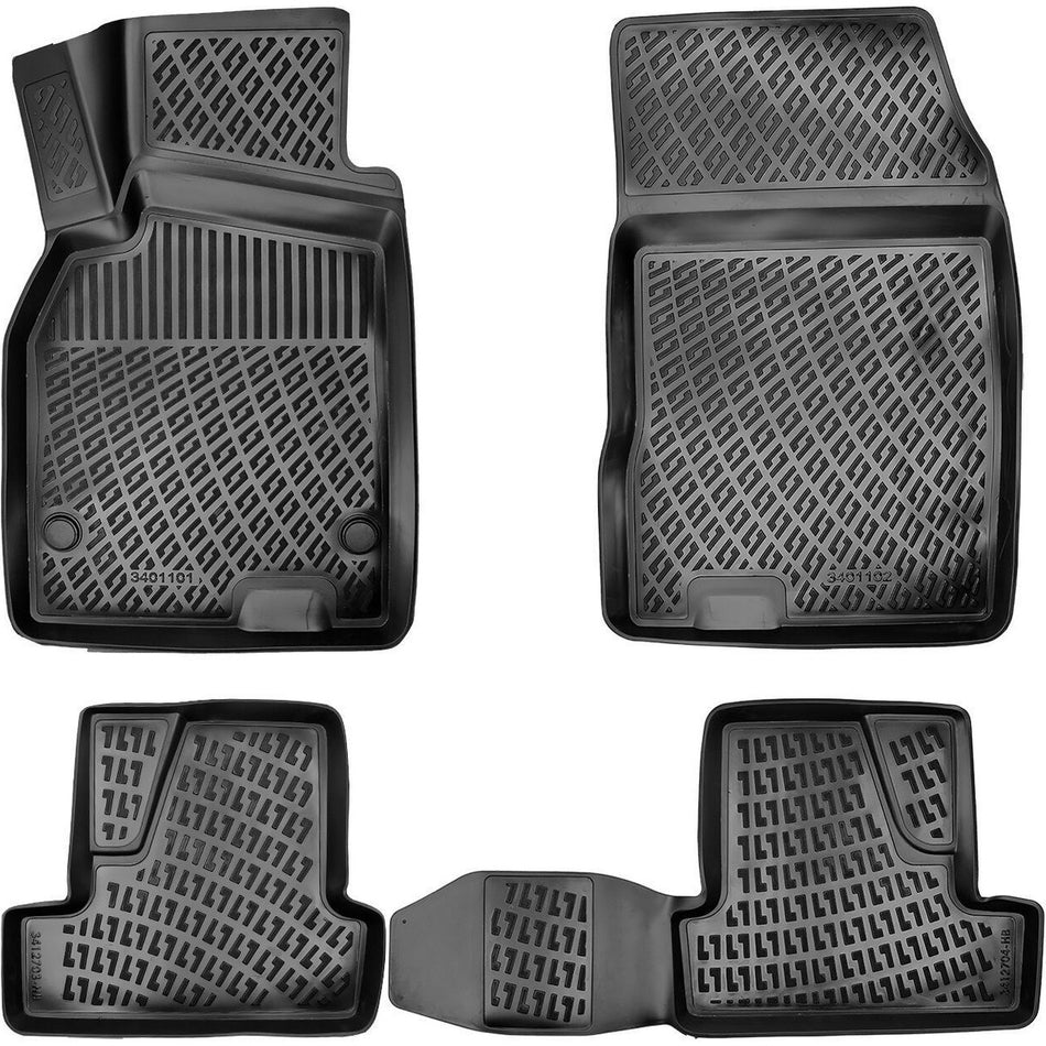 Renault Megane 3 2009-2016 | Hatchback 3D Araca Özel Havuzlu Paspas Bmy