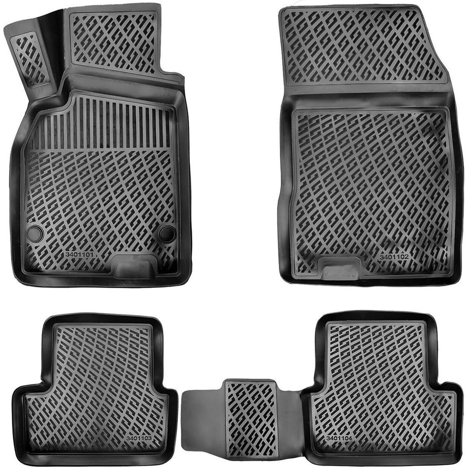 Renault Megane 3 2009-2016 | Station Wagon 3D Araca Özel Havuzlu Paspas Bmy