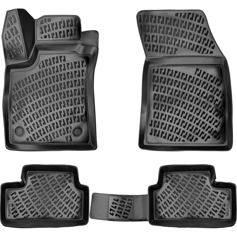 Renault Megane 4 2016 Sonrası | Hatchback 3D Araca Özel Havuzlu Paspas Bmy