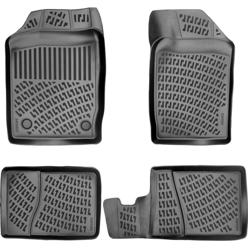 Renault Symbol 2008-2012 3D Araca Özel Havuzlu Paspas Bmy