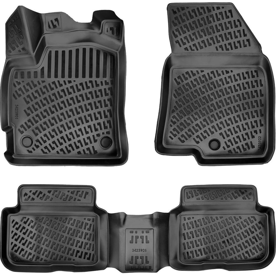 Renault Taliant 2021 Sonrası 3D Araca Özel Havuzlu Paspas Bmy