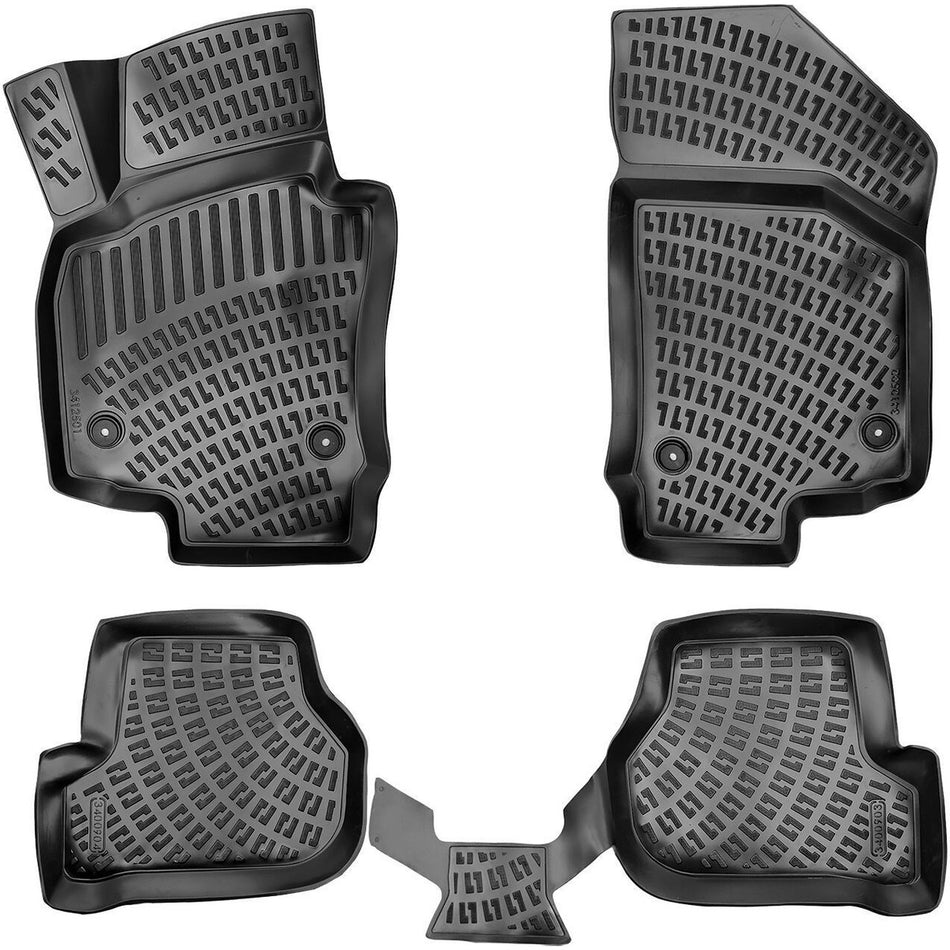 Seat Leon 2005-2012 3D Araca Özel Havuzlu Paspas Bmy