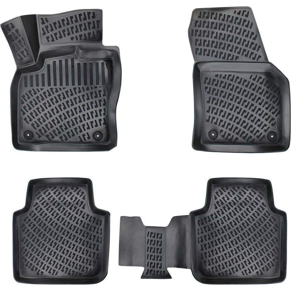 Seat Tarraco 2018 Sonrası 3D Araca Özel Havuzlu Paspas Bmy