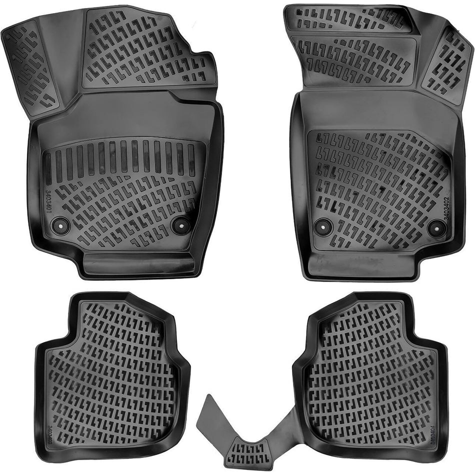 Seat Toledo 2012 Sonrası 3D Araca Özel Havuzlu Paspas Bmy