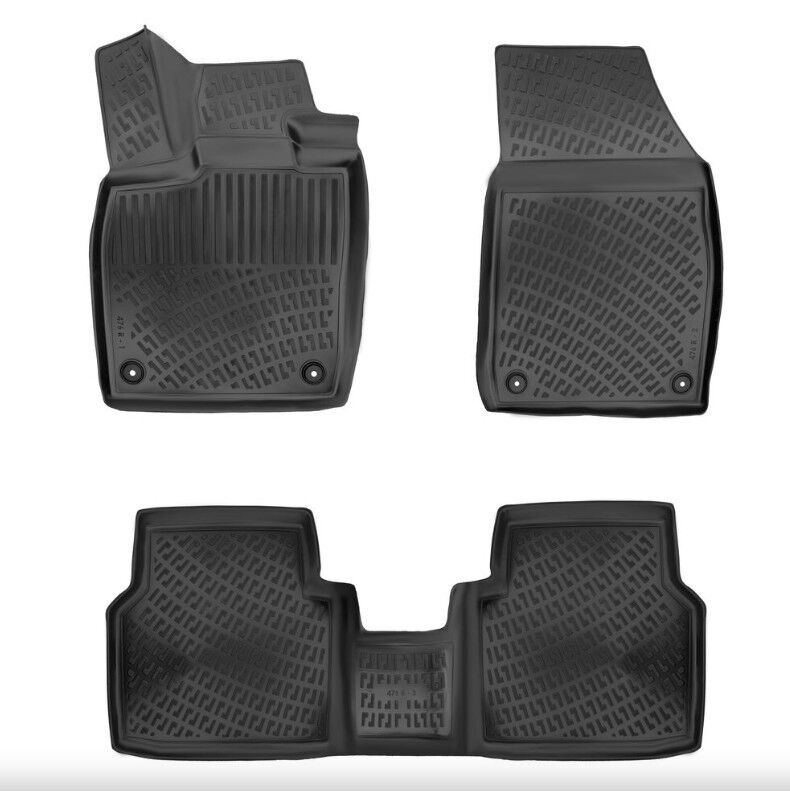 Skoda Elroq 2025 Sonrası 3D Araca Özel Havuzlu Paspas Bmy