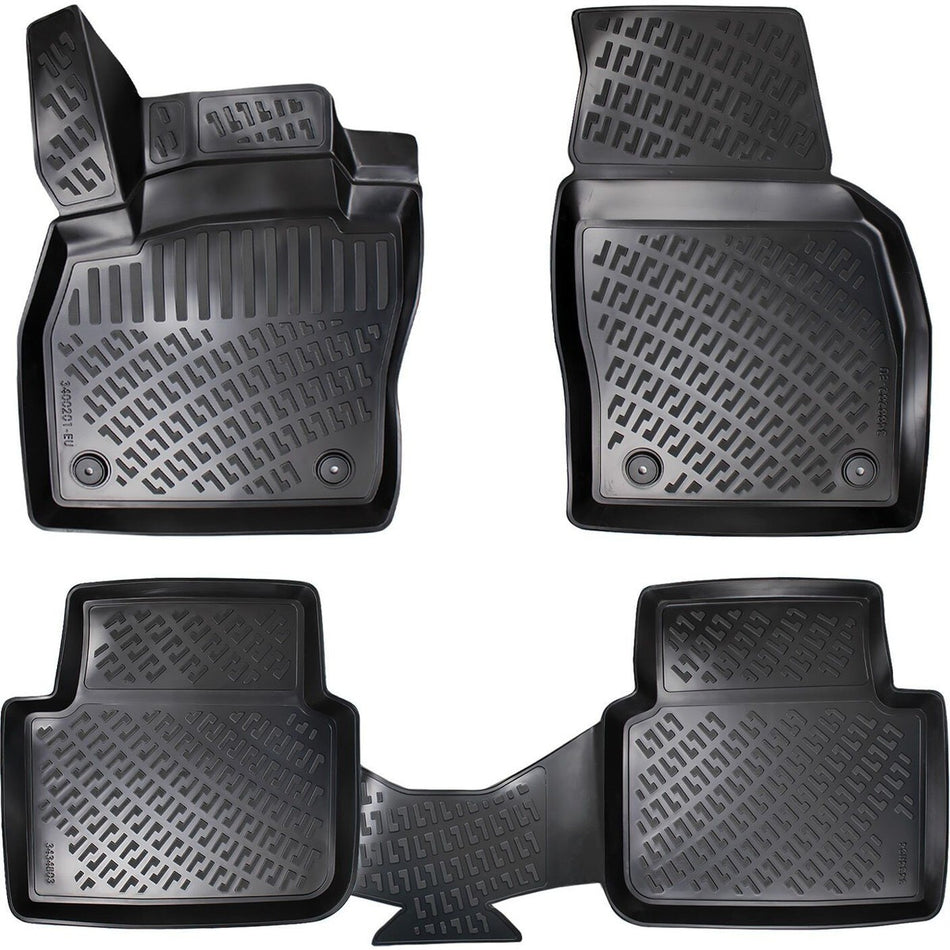 Skoda Scala 2019 Sonrası 3D Araca Özel Havuzlu Paspas Bmy