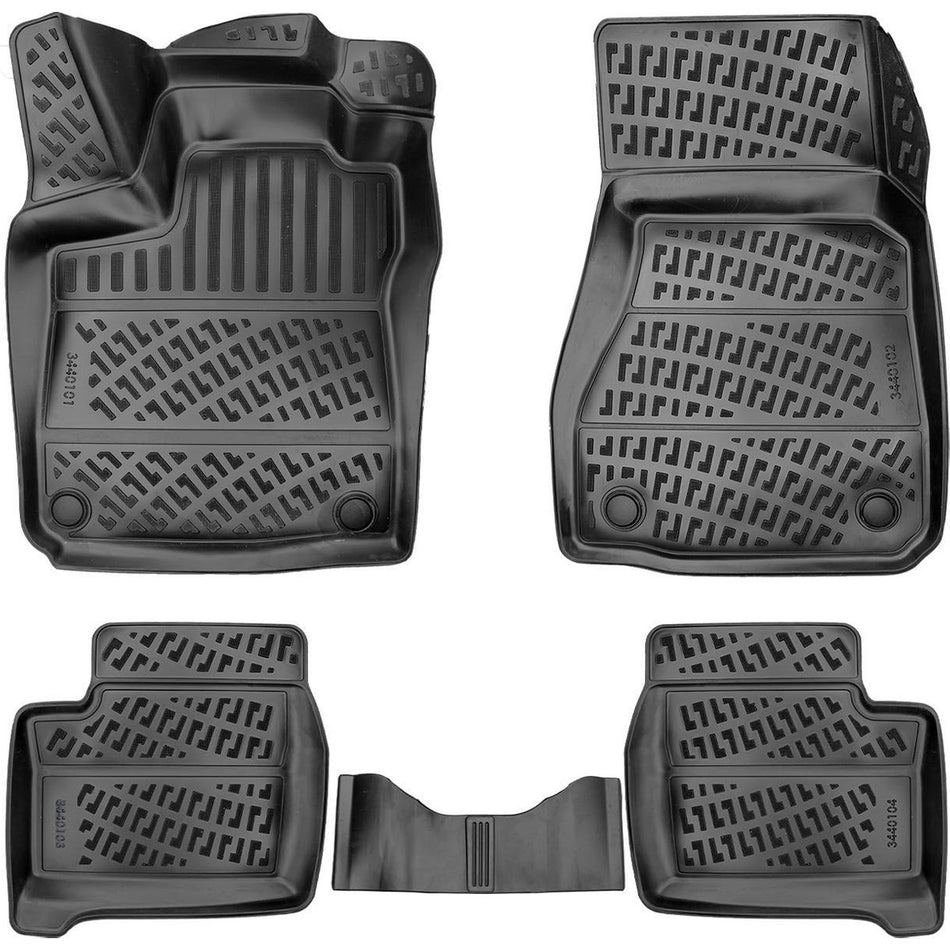 Smart Forfour Elektrikli 2014 Sonrası 3D Araca Özel Havuzlu Paspas Bmy