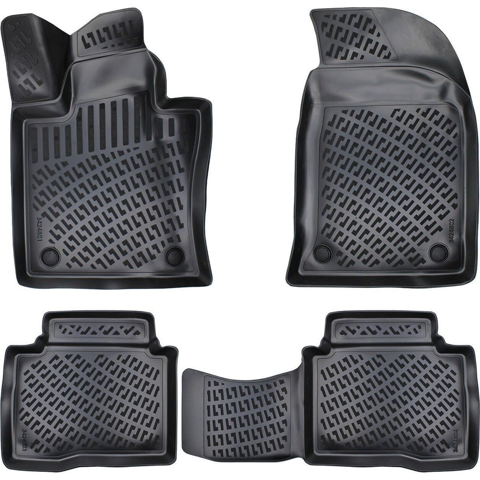 Ssangyong Korando 2019 Sonrası 3D Araca Özel Havuzlu Paspas Bmy