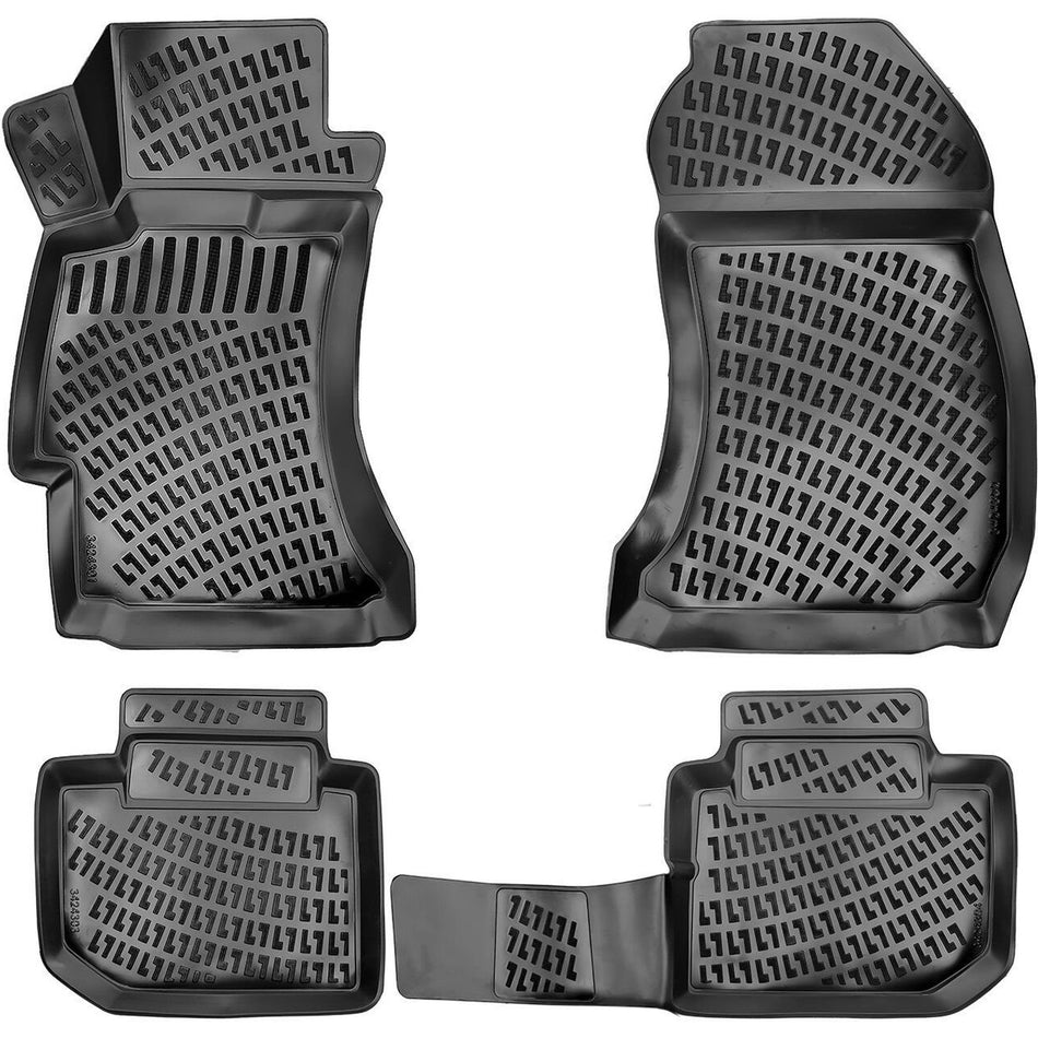 Subaru Forester 2007-2012 3D Araca Özel Havuzlu Paspas Bmy