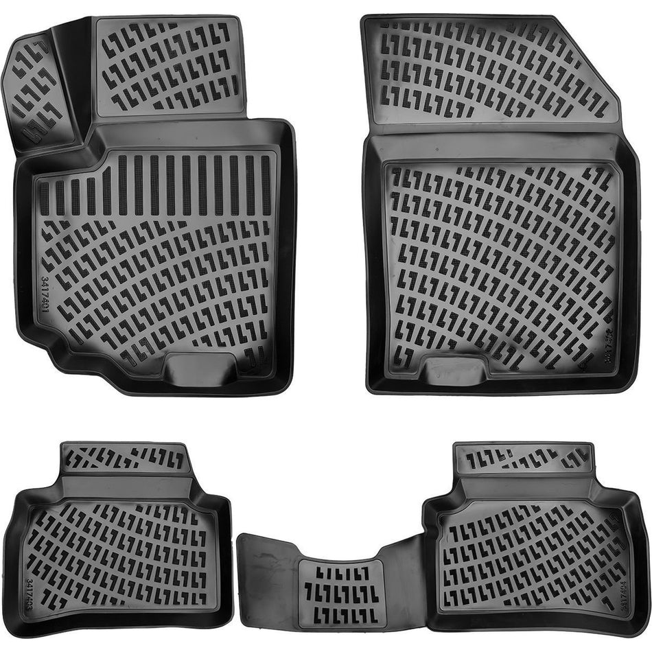 Suzuki Sx4 2013 Sonrası 3D Araca Özel Havuzlu Paspas Bmy