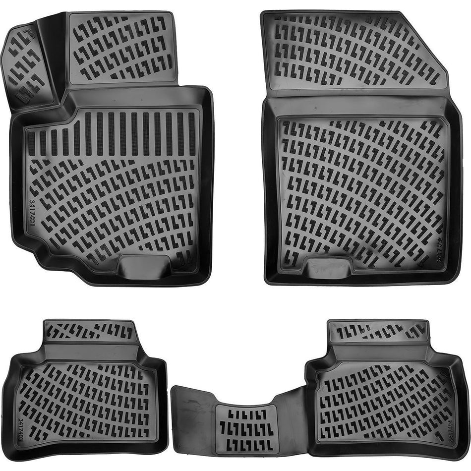 Suzuki Sx4 S-Cross 2013-2020 3D Araca Özel Havuzlu Paspas Bmy