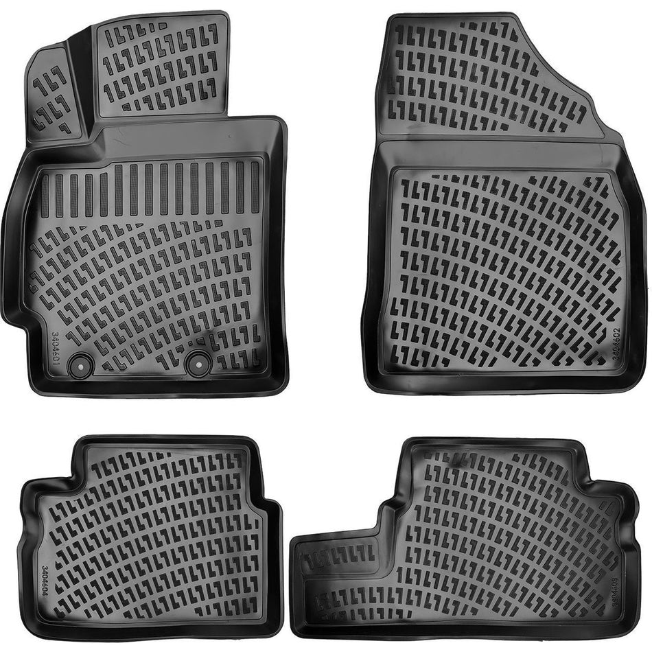 Toyota Auris 2006-2012 3D Araca Özel Havuzlu Paspas Bmy