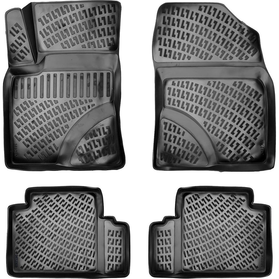 Toyota Avensis 2009 Sonrası 3D Araca Özel Havuzlu Paspas Bmy