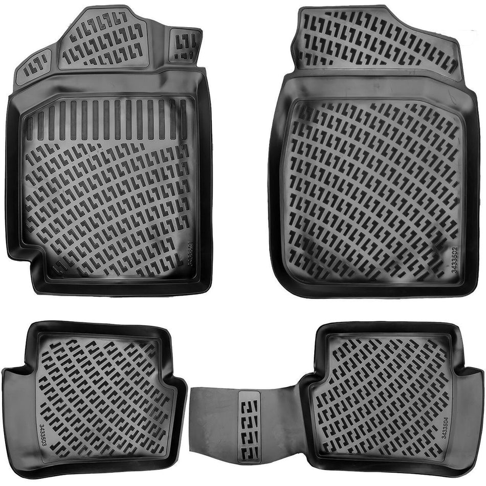 Toyota Corolla 1998-2002 3D Araca Özel Havuzlu Paspas Bmy