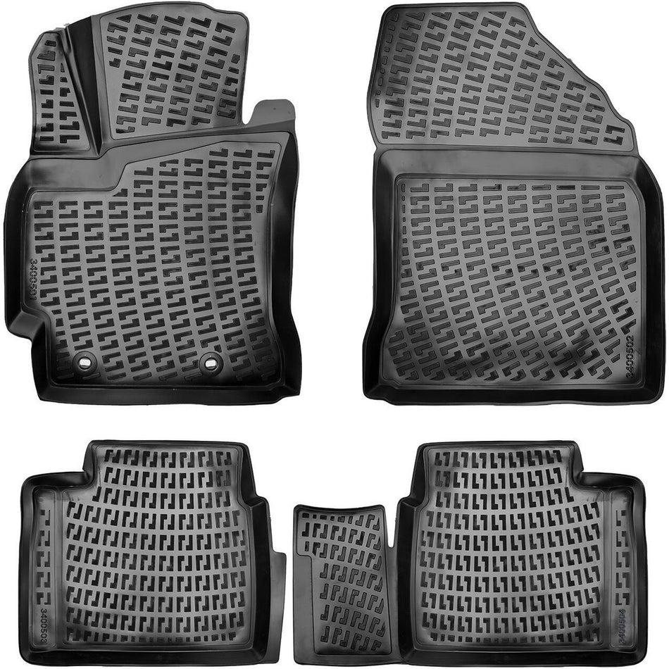 Toyota Corolla 2013-2018 3D Araca Özel Havuzlu Paspas Bmy