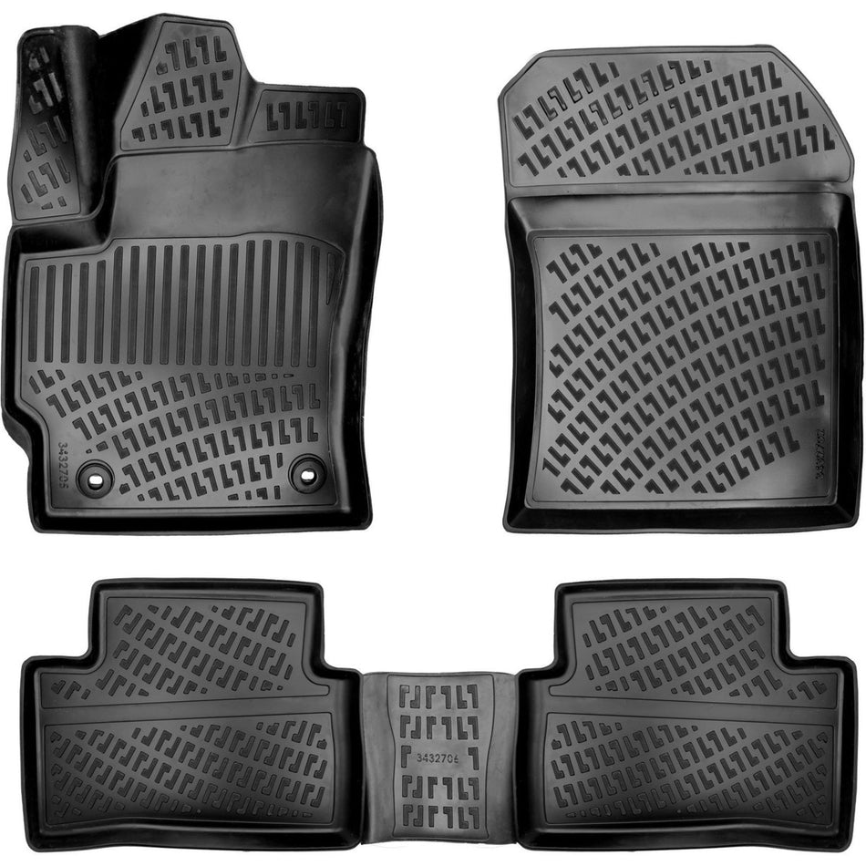 Toyota Corolla Cross 2022 Sonrası 3D Araca Özel Havuzlu Paspas Bmy