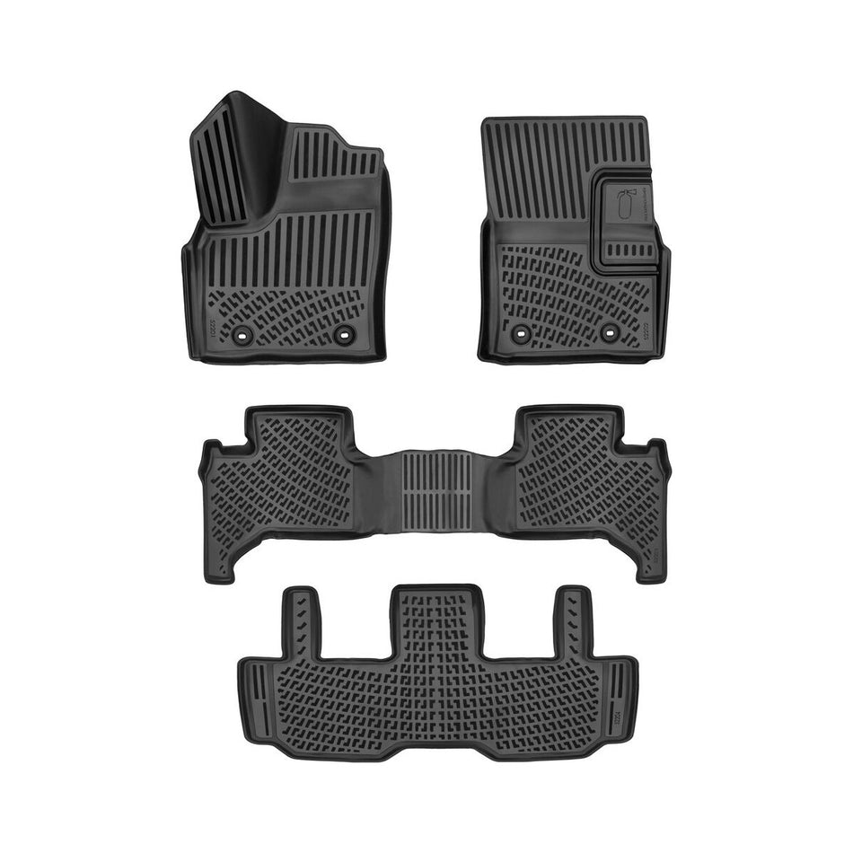 Toyota Land Cruiser J300 2021-2024 3D Araca Özel Havuzlu Paspas Bmy