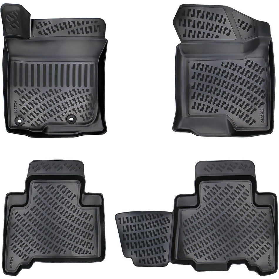 Toyota Land Cruiser Prado J150 2009-2023 3D Araca Özel Havuzlu Paspas Bmy