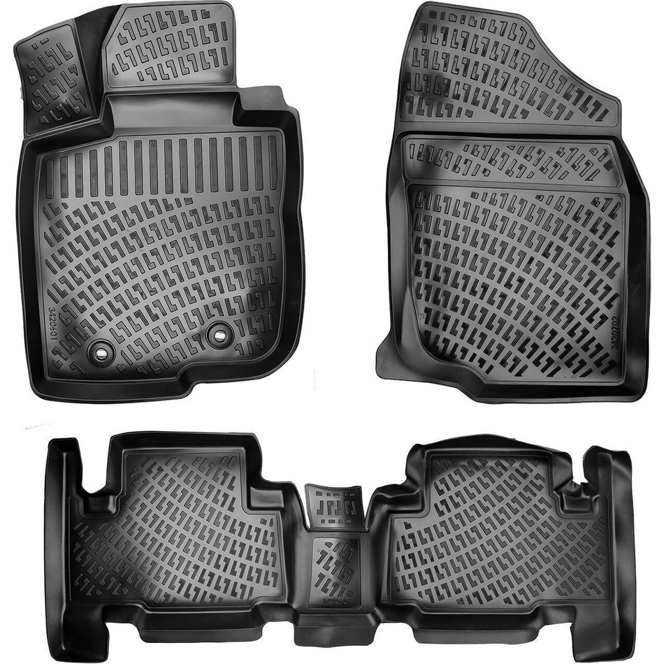 Toyota Rav4 2006-2012 3D Araca Özel Havuzlu Paspas Bmy