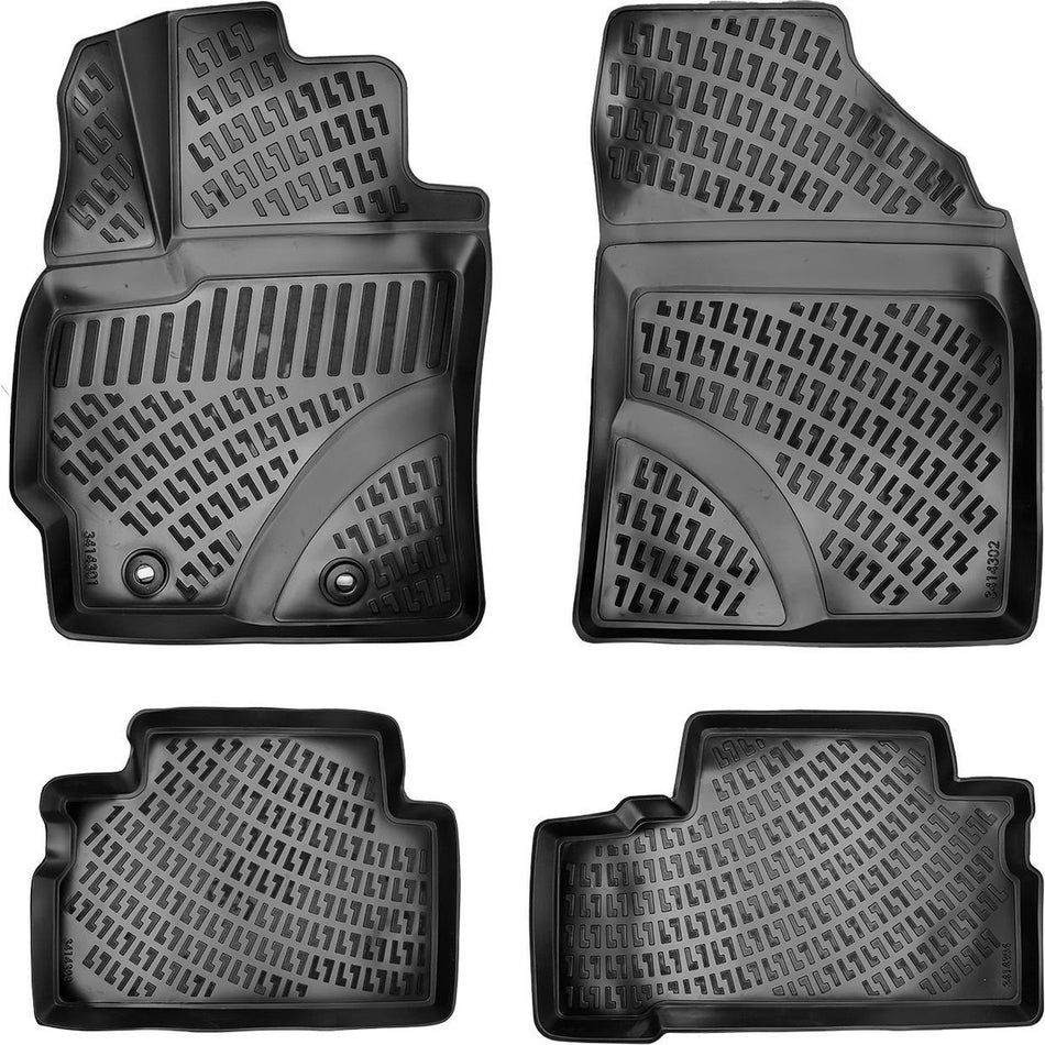 Toyota Verso 2009 Sonrası 3D Araca Özel Havuzlu Paspas Bmy